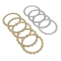 CLUTCH DISC FOR MOTORBIKE HONDA 125 MSX GROM 2017>, 125 MONKEY 2018>  (F3608AC)  (OE STANDARD KIT)  -NEWFREN-