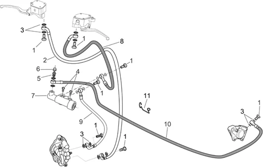 Sys.frein avant/arrière