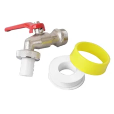 ROBINET DE VIDANGE 3/4" POUR FUTS 50, 60 ET 205L (METAL A BOISSEAU SPHERIQUE)  -LIQUI MOLY-
