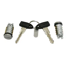JEU DE CLES AVEC 2 BARILLETS (15 mm) ORIGINE PIAGGIO 50 TYPHOON 2011>/APRILIA 50 SR MOTARD 2011>, SPORT CITY-ONE  -860193-