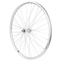 ROUE VTT PATIN 27.5" ER10 AVANT MOYEU ALU AXE PLEIN (VENDU AVEC ECROU M9) JANTE 19C ARGENT 36 RAYONS ARGENT