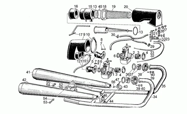 Groupe échapp.-aspiration