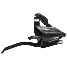 LEVIER/MANETTE VTT PATIN SHIMANO STEF500 DROIT 7V. NOIR V-BRAKE 4 DOIGTS