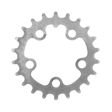 CHAINRING FOR MTB-5 arms- FOR TRIPLE 22 Teeth Ø58 BLACK- Internal STRONGLIGHT ALU 7075 - 8/9 Speed.