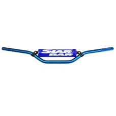 HANDLEBAR FOR MOTORBIKE- STAR BAR CROSS MX/ENDURO ALUMINIUM 2014 T6 -Ø 22,2mm L800mm H86mm BLUE WITH CROSSBAR