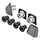 CHAINRING BOLT SET-  SHIMANO ULTEGRA R8000 (set of 4)