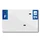 PLASTIC STRIP FOR BLANK PVC LICENSE PLATE (MOTORBIKE FORMAT 210X130)-DEPT 974/EUROPE (SOLD PER UNIT)