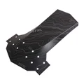 MUDGUARD FOR MTB-FRONT- 26"-27.5"-29"-27.5+ ZEFAL DEFLECTOR LITE - BLACK - FASTENING WITH RILSAN CLAMPS
