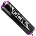 SILENCIEUX 50 A BOITE VOCA BESTIA RD30400 NOIR EMBOUT ANODISE VIOLET POUR ROOKIE, CHROMED, SCR, MK, BARIKIT