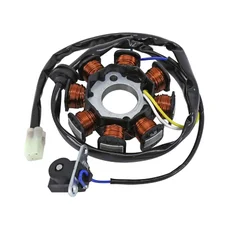 IGNITION STATOR FOR KYMCO 50 AGILITY 4 Stroke 2005>2008, DINK 4T 2007>, PEOPLE S 2006>2008, SENTO 2008>, VITALITY 4 stroke 2004> (8 POLES) (R.O 00103125) -P2R