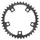 PLATEAU ROUTE 5BRA D.110 STRONGLIGHT ULTRA TORQUE 39DTS INTERIEUR CAMPAGNOLO NOIR CT2 STRONGLIGHT 11V. RECORD CARBON - CHORUS CARBON - ATHENA ALU 11V.  INTERIEUR FILETE