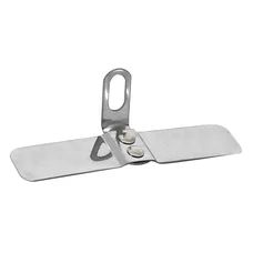 EQUERRE COULISSANTE POUR FIXATION DE GARDE BOUE CLASSIC INOX