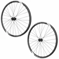 ROUES GRAVEL DISQUE 700 FIR GALAXIUM CENTERLOCK NOIR CASSETTE SHIMANO MICROSPLINE 12V AXE TRAVERSANT 12/100 ET 12/142 HAUTEUR/PROFIL 26 mm (PAIRE) - TUBELESS READY