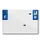 PLASTIC STRIP FOR PVC LICENSE PLATE WITH BUSINESS NAME (MOTORBIKE FORMAT 210X145)-DEPT 50/EUROPE (SOLD PER UNIT)