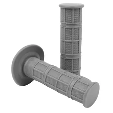 REVETEMENT POIGNEE P2R MOTO OFF ROAD COMPATIBLE SUR RON GRIS CLOSED END 115mm (PAIRE)