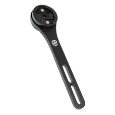 SUPPORT COMPTEUR ET ECLAIRAGE AVANT GIST FIXATION SOUS CINTRE/POTENCE INTEGRE ROUTE ALU POUR COMPTEUR GARMIN ECLAIRAGE RACELITE