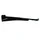 RIGHT SPOILER- "PIAGGIO GENUINE PART" 50-125 FLY 2012> BLACK 79/A  -67308000ND-