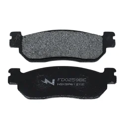 BRAKE PADS NEWFREN FOR MBK 250 SKYLINER 2000>2003, 400 SKYLINER 2004> Rear YAMAHA 125 XMAX 2013>2017, 250 XMAX 2011>2016 Rear 600 YZF-R6 1999>2002 Rear  (FD0259BE)  (SCOOTER ELITE ORGANIC)