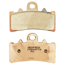 BRAKE PADS NEWFREN FOR BMW 310 G GS 2017> Front   400 C GT 2019> Front  HUSQVARNA 401 SVARTPILEN 2017> Front  KTM 125 DUKE 2011> Front   390 ADVENTURE 2020> Front   (FD0497TS)  (TOURING SINTERED)