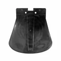 MUD FLAP FOR REAR MUDGUARD FOR MOPED MBK 51 BLACK (WITH LOGO)  -SELECTION P2R-