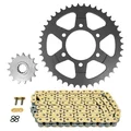 KIT CHAINE ADAPTABLE KAWASAKI 1000 Z1000 ABS 2014>2016  525  15x43  (DIAM COURONNE 80/104/10.5)  (DEMULTIPLICATION ORIGINE)  -AFAM-