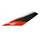 AUTOCOLLANT/STICKER/DECOR FACE AVANT GAUCHE ORIGINE PIAGGIO APRILIA 50 SR MOTARD 2018> BLANC 544/ROUGE 885/A  -2H002293000A1-