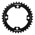 CHAINRING FOR EBIKE- SINGLE- 36 Teeth Ø104 BLACK ALUMINIUM- 7075 STRONGLIGHT 4 ARMS (FOR BOSCH 4th GENERATION) WITH SPIDER REF 181118 TECHNOLOGY NARROW WIDE