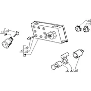 Tableau de bord-commutateur a cle