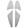 CABOCHON CLIGNOTANT SCOOT ADAPTABLE PEUGEOT 50 BUXY, ZENITH, SPEEDAKE  AV+AR TRANSPARENT (x4)  -REPLAY-