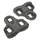 PEDAL CLEAT NEWTON TYPE LOOK KEO GREY DUAL-MATERIAL - ANGLE 9-(PAIR)