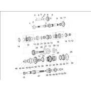 Composants de la boîte de vitesses