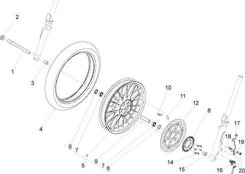 Roue Av.