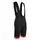 CUISSARD COURT GIST BRETELLES FLOW FOND COOLMAX NOIR BORDS ROUGE M -5116