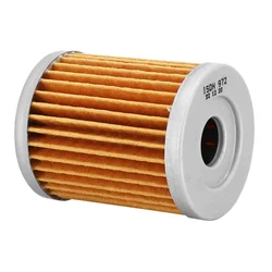 FILTRE A HUILE MAXISCOOTER ADAPTABLE YAMAHA 400 MAJESTY 2004>2012, 400 XMAX 2013>2020 / SUZUKI 250-400 BURGMAN AN 1996>2006 (44x55mm) (EQUIVALENT HF972)  -ISON 972-