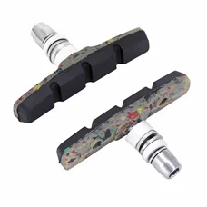 PORTE PATIN FREIN VTT A VIS SYMETRIC P2R 70mm MATIERE RECYCLEE (1 PAIRE)
