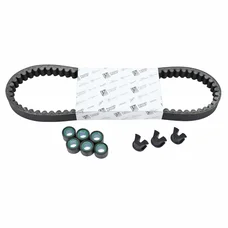 KIT TRANSMISSION (COURROIE, GALETS, GUIDES) ORIGINE PIAGGIO 125 GTS VESPA 2013>2017 -1R000583-