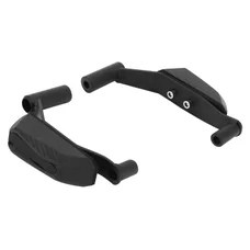 CRASHPADS/TOP BLOCK FOR KAWASAKI  Z 900 - ALU CNC ANODIZED BLACK (PAIR)  -AVOC