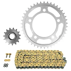 KIT CHAINE ADAPTABLE HONDA 650 CB F 2014  525  15x42  (DIAM COURONNE 112/138/12.25)  (DEMULTIPLICATION ORIGINE)  -AFAM-