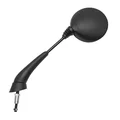 RETROVISEUR ADAPTABLE PIAGGIO 50-125 LIBERTY 2T 1997>2005, LIBERTY DELIVERY 2006>2015  GAUCHE (HOMOLOGUE CE) (560968/583031) -VICMA-