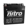 BATTERIE 12V 14 Ah NT14B-4 NITRO SLA SANS ENTRETIEN PRETE A L'EMPLOI  (Lg150xL70xH145mm) (EQUIVALENT YT14B-4 / AGM / GEL)