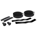 RUBAN DE GUIDON / CINTRE BTP PERFORMANCE PRO NOIR MOTIFS SYMETRIQUES NOIR BRILLANT AVEC BOUCHONS (CONFORTABLE EPAISSEUR 3mm)