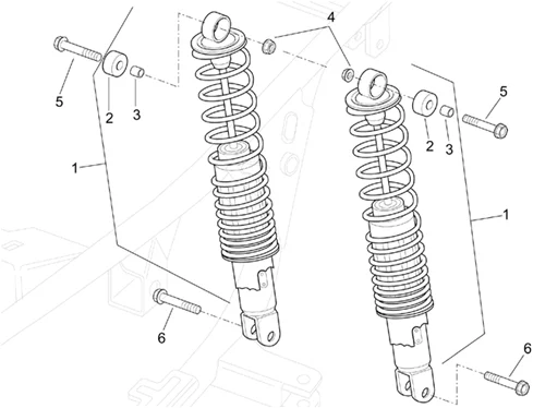 Suspension arriere