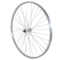 WHEEL FOR TREKKING/URBAN BIKE- 700X28-35 FRONT - FULL ALUMINIUM - SOLID SPINDLE (SOLD WITHOUT NUTØ 9X100)