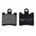 BRAKE PADS NEWFREN FOR SUZUKI 250 BURGMAN 1996>2006 Front  SYM 125 JOYMAX 2016> Front  YAMAHA 1300 FJR 2006>2016 Front  KAWASAKI 250 EPSILON 2002> Front   (FD0264BE)  (SCOOTER ELITE ORGANIC)