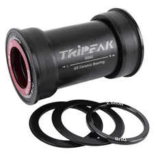 CUVETTE INTEGRE BOITIER VTT/ROUTE A EMBOITER/PRESSFIT TRIPEAK G5 CERAMIQUE BOITE 86-92 DIAM 41 POUR AXE 24mm, 28.99mm, 30mm (COMPATIBLE SHIMANO, SRAM DUB, ROTOR)