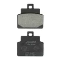 BRAKE PADS -  POLINI  APRILIA 125 HABANA, 125 LEONARDO, 100 SCARABEO, 125 SR, 125 MOJITO  (L 53.8mm - H 50.7mm - thk 8mm)  (174.0028)  (ORIGINAL)