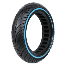 PNEU TROTTINETTE PLEIN  8.5 X 2.00 NOIR LISERET BLEU / NOIR- LARGEUR INTERIEUR 36 mm (POUR CECOTEC BONGO SERIE A, CECOTEC BONGO SERIE A+ CONNECTED, CECOTEC BONGO SERIE A CONNECTED, CECOTEC OUTSIDER)