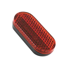 REFLECTEUR DE TIGE DE SELLE ROUGE ADHESIF - 50X22 (VENDU A L'UNITE)