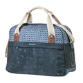 HAND BAG FOR BICYCLE (or rear single bag) - BASIL BOHEME 18Lt - INDIGO BLUE -  HOOK-ON SYSTEM FOR REAR/FRONT CARRIER  (44x17x31cm)