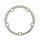 PLATEAU ROUTE 5BRA D.130 MICHE 38DTS INTERIEUR TYPE SHIMANO ARGENT 9/10V.